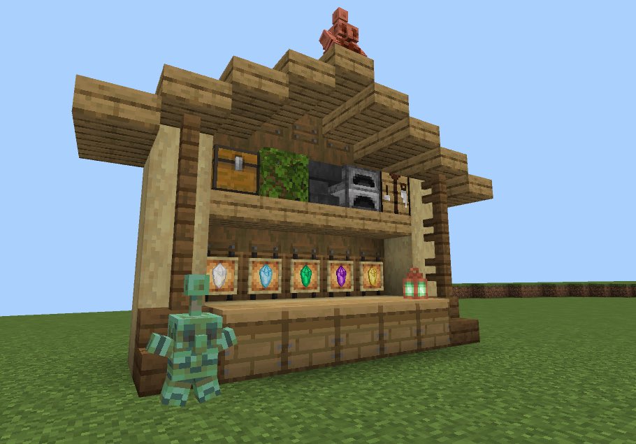 ElemCrisisRPG's tweet photo. 新アイテム強化石💎✨

#minecraft #minecraft建築コミュ 
#minecraftRPG #RPG #マイクラ統合版
#カスタムアイテム #ファンタジー https://t.co/SDntqSrdur