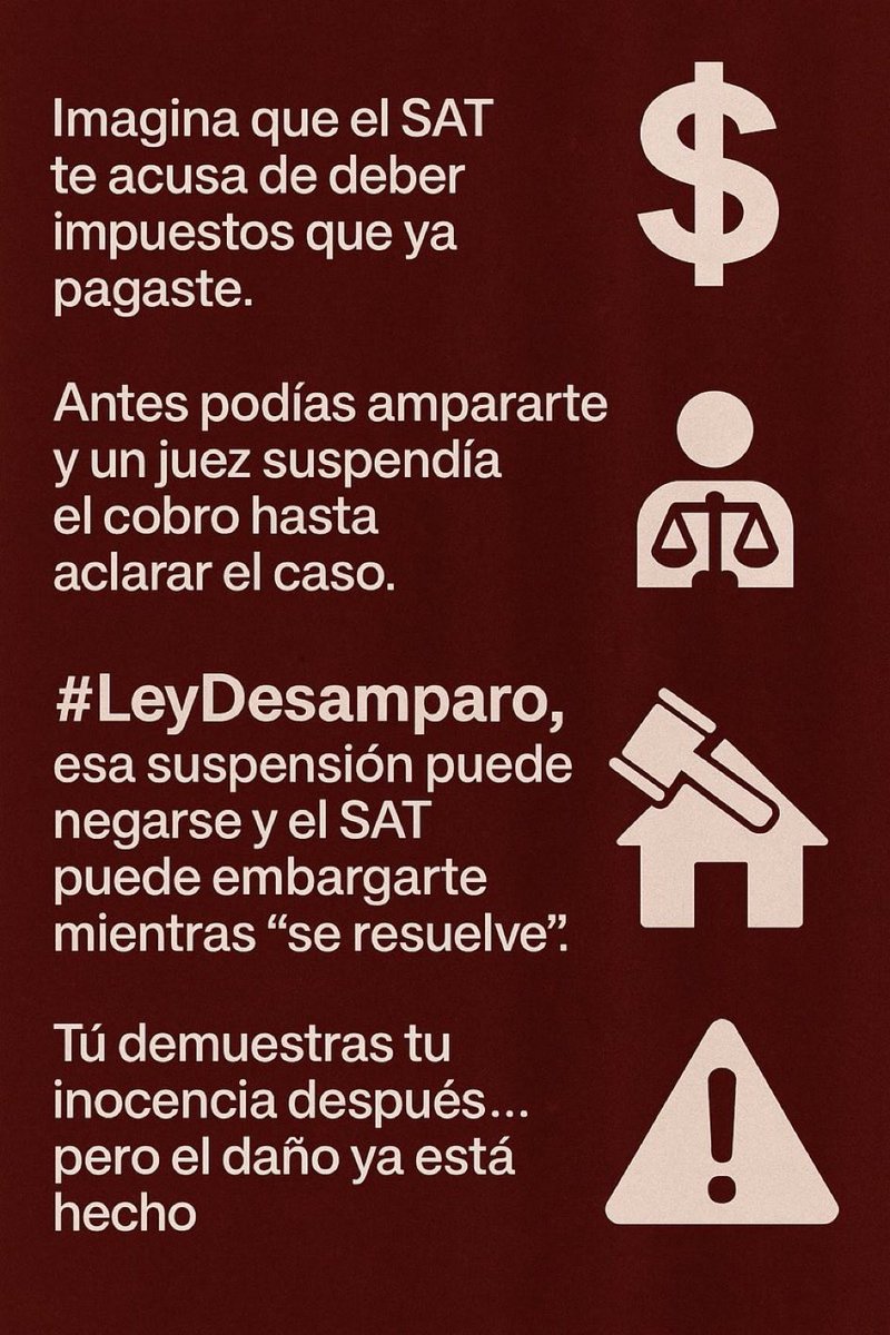 mario_dico50's tweet photo. 🔴 Esto es lo que sucederá con la nueva ley de amparo ; Morena va por tu dinero . https://t.co/FwOBLwKY4z