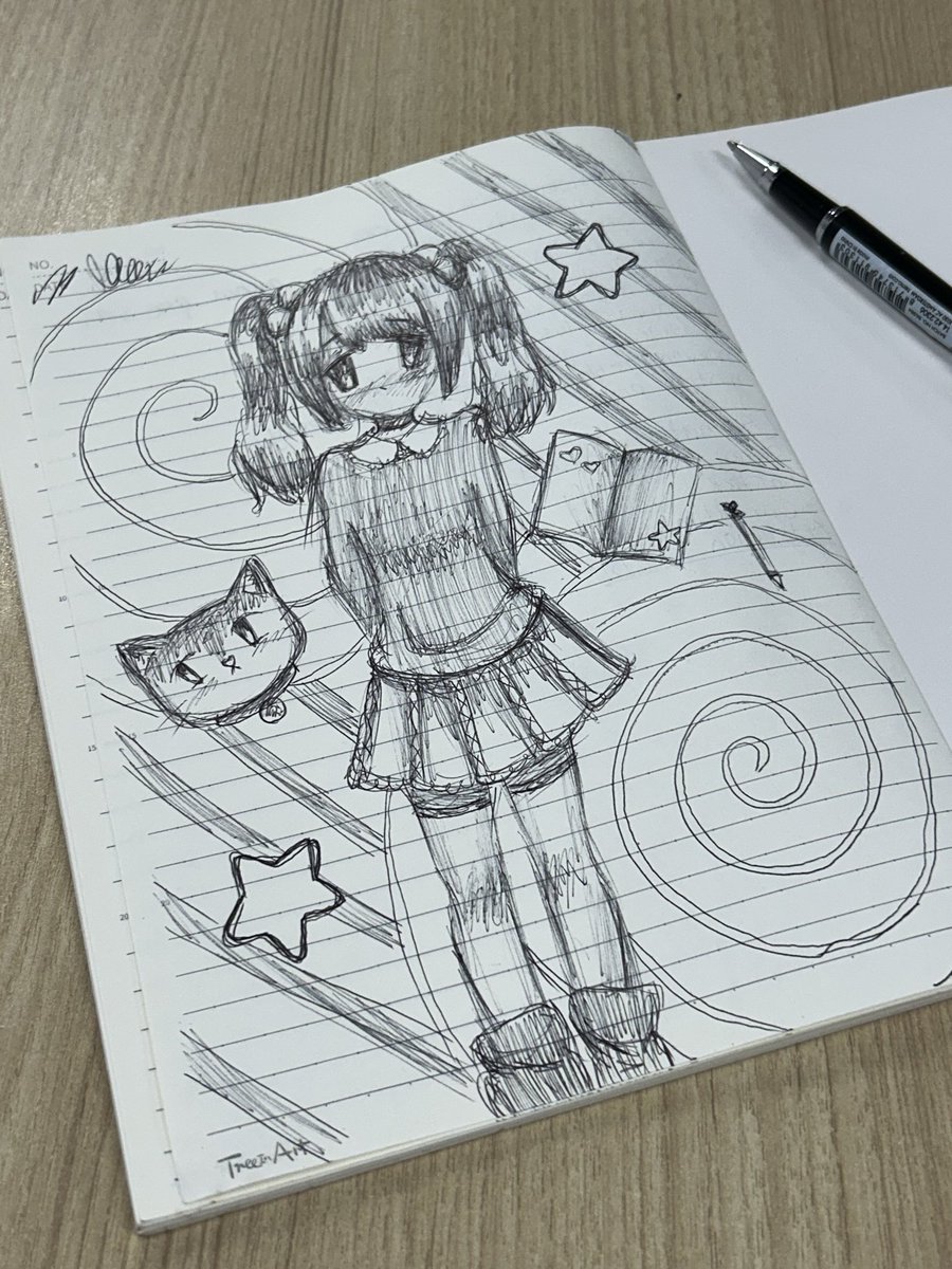 katbonezz's tweet image. #sketch