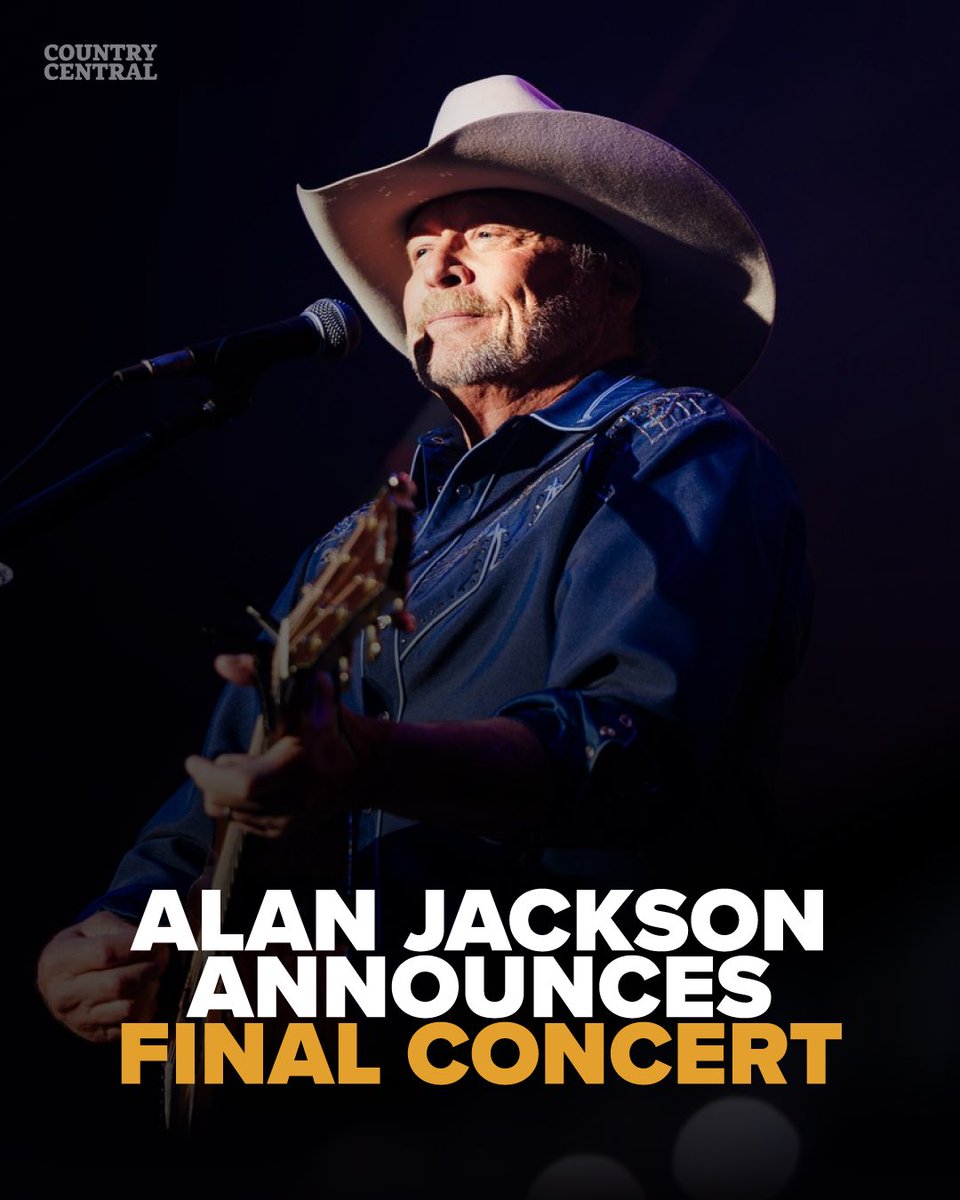 Alan Jackson announces the “Last Call: One More for the Road – The Finale,” his final full-length concert, set for June 27, 2026 at Nissan Stadium in Nashville.

The event will feature Luke Bryan, Eric Church, Luke Combs, Riley Green, Cody Johnson, Miranda Lambert, Jon Pardi,