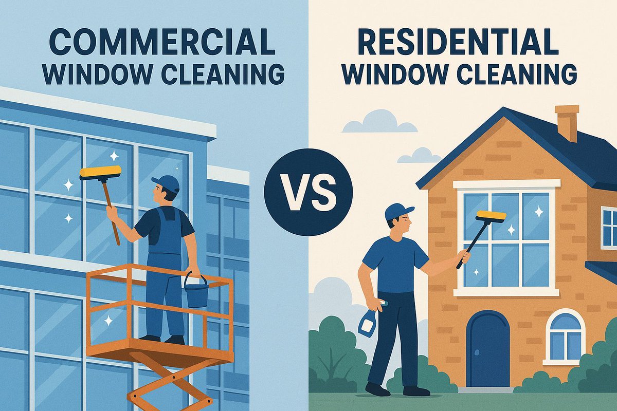 AstoundCG's tweet photo. Spec’ing a contract? Read this before you choose: Commercial vs Residential—5 critical differences for FMs &amp; site managers.
👉 https://t.co/5GyF94GNqG #WindowCleaning #FacilitiesManagement https://t.co/CAaxZSju5R