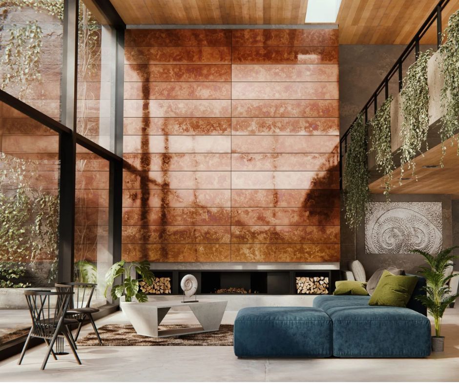 azahner's tweet image. Big design. Small spaces. ✨
The Zahner Moda Modular Wall Panel System brings signature metals to interiors + exteriors with endless layout + finish options.
 #zahner #metalarchitecture #customarchitecture #metalfacade #innovativedesign #architecture #architecturaldesign
