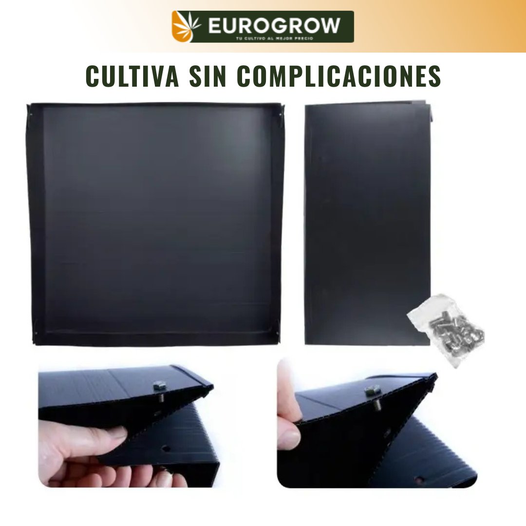 🌱 Práctica, ligera y fácil de transportar: la bandeja de cultivo plegable de Eurogrow se monta en minutos y ocupa muy poco espacio.
✔️ Resistente.
✔️ Fácil de limpiar.
✔️ Ideal para cualquier lugar.

Simplifica tu cultivo 👉 n9.cl/uuz83

#eurogrow #cultivo #bandeja