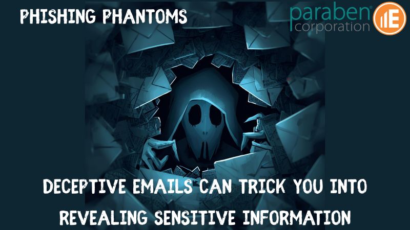 Beware of phishing phantoms lurking in your inbox! These deceptive emails can trick you into revealing sensitive information. Always double-check the sender and look for suspicious links. Don't get caught in their web! What are some of your tips to avoid phishing?