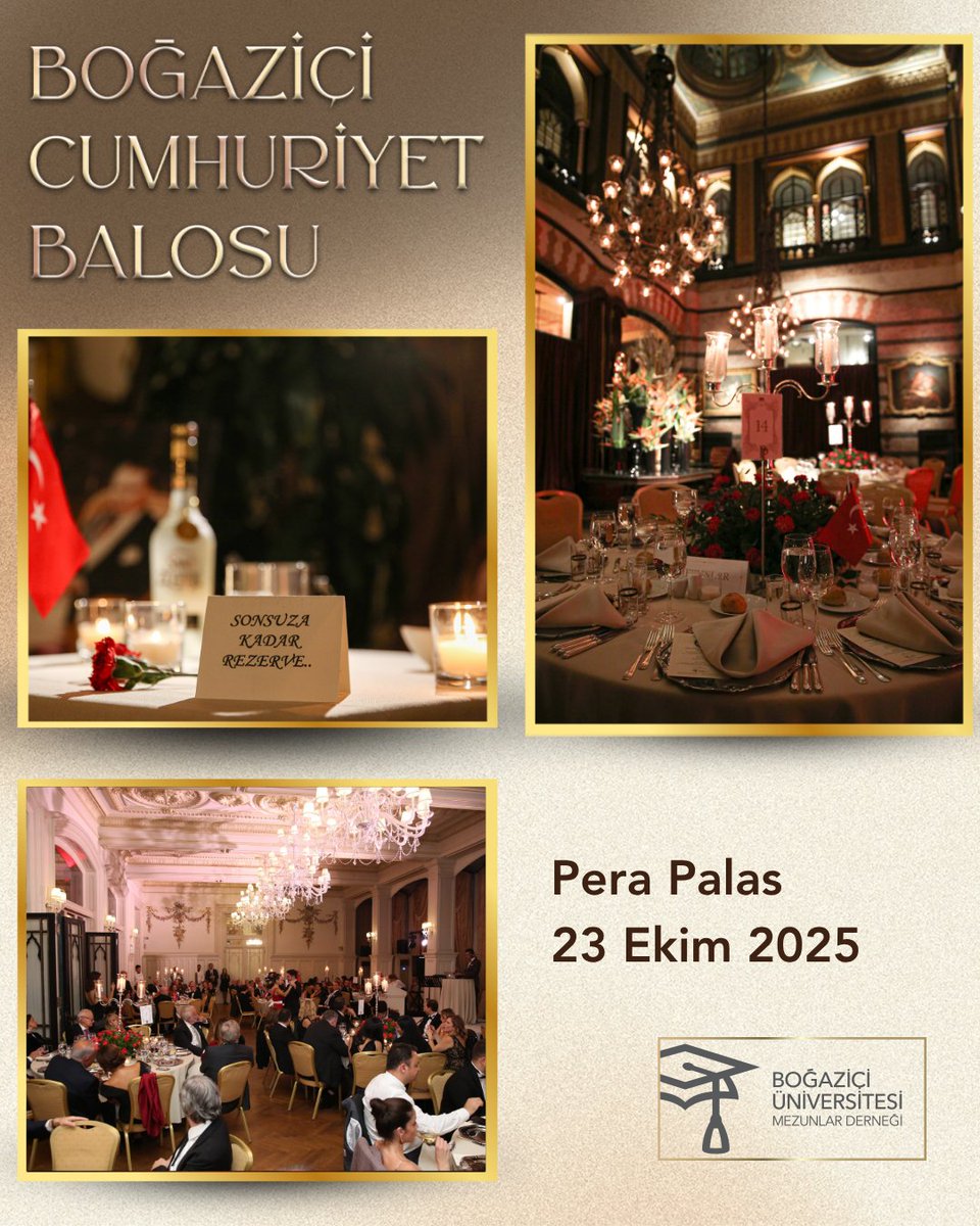 Yılın En Prestijli Buluşması 23 Ekim’de Pera Palas’ta
23 Ekim gecesi, Cumhuriyet’in coşkusunu ve Boğaziçi’nin özgürlükçü değerlerini, Pera Palas’ın tarihi atmosferinde, Atatürk’ün sevdiği şarkılar eşliğinde, hep birlikte yaşayacağız.
Cumhuriyetimizin 102. Yılını kutlayacağımız