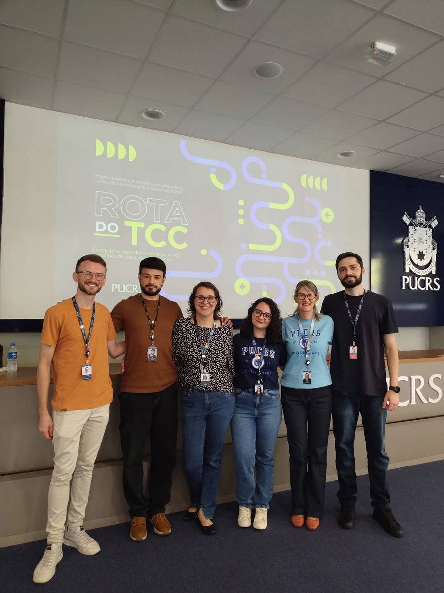 Biblioteca PUCRS (@bibliotecapucrs) on Twitter photo #tbt do Rota do TCC para você não esquecer que tem companhia nessa jornada do trabalho de conclusão de curso.
Conte conosco: Biblioteca, @apoiodiscente e @pastoralpucrs!
E, para você que em 2026 iniciará a escrita do TCC, fique ligado: o Rota terá edição no 1º semestre!
Até lá 😉 #tbt do Rota do TCC para você não esquecer que tem companhia nessa jornada do trabalho de conclusão de curso.
Conte conosco: Biblioteca, @apoiodiscente e @pastoralpucrs!
E, para você que em 2026 iniciará a escrita do TCC, fique ligado: o Rota terá edição no 1º semestre!
Até lá 😉