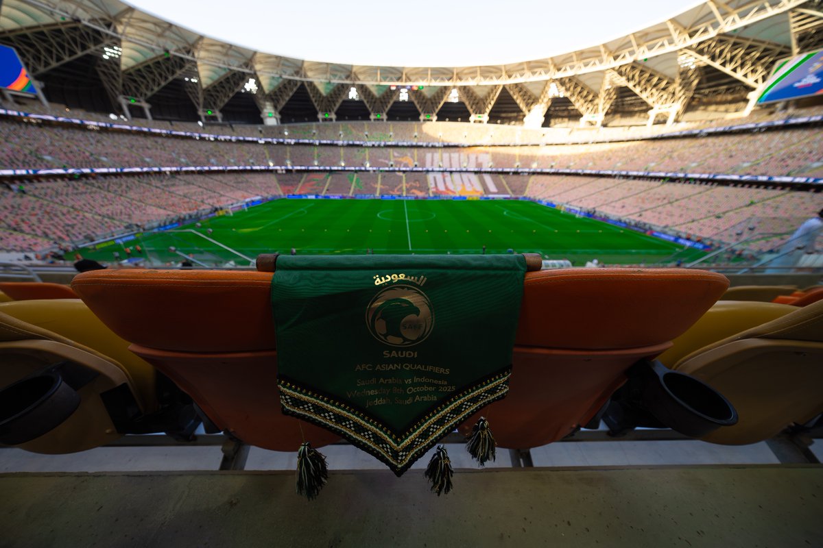 SaudiNT's tweet image. "مثّل بلادك ولك الشــــرف"💚💚
#السعودية_إندونيسيا