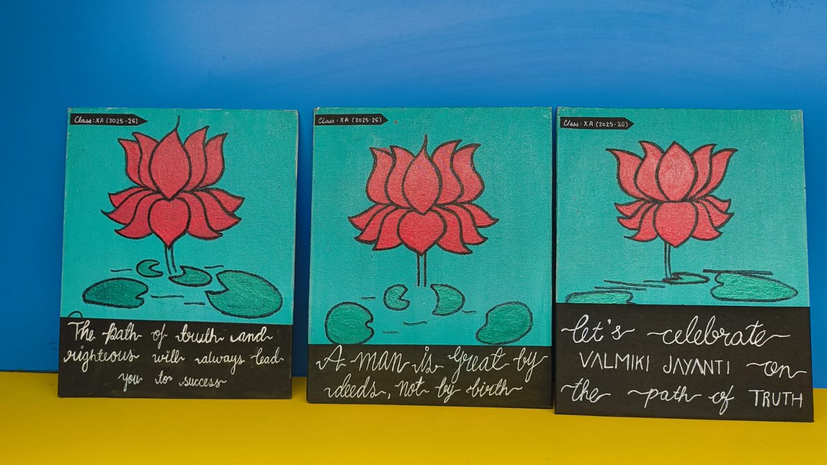 amariyamaji2001's tweet photo. ✨ A small token of love from Class X-A was presented to our dignitaries during our inspiring assembly on “Valmiki’s Journey from Reflection to Redemption.”
@ashokkp @y_sanjay @pntduggal @kandhari_ekta
#SchoolLife #StudentLeadership #ValuesInEducation 🌟 https://t.co/MV9centnie