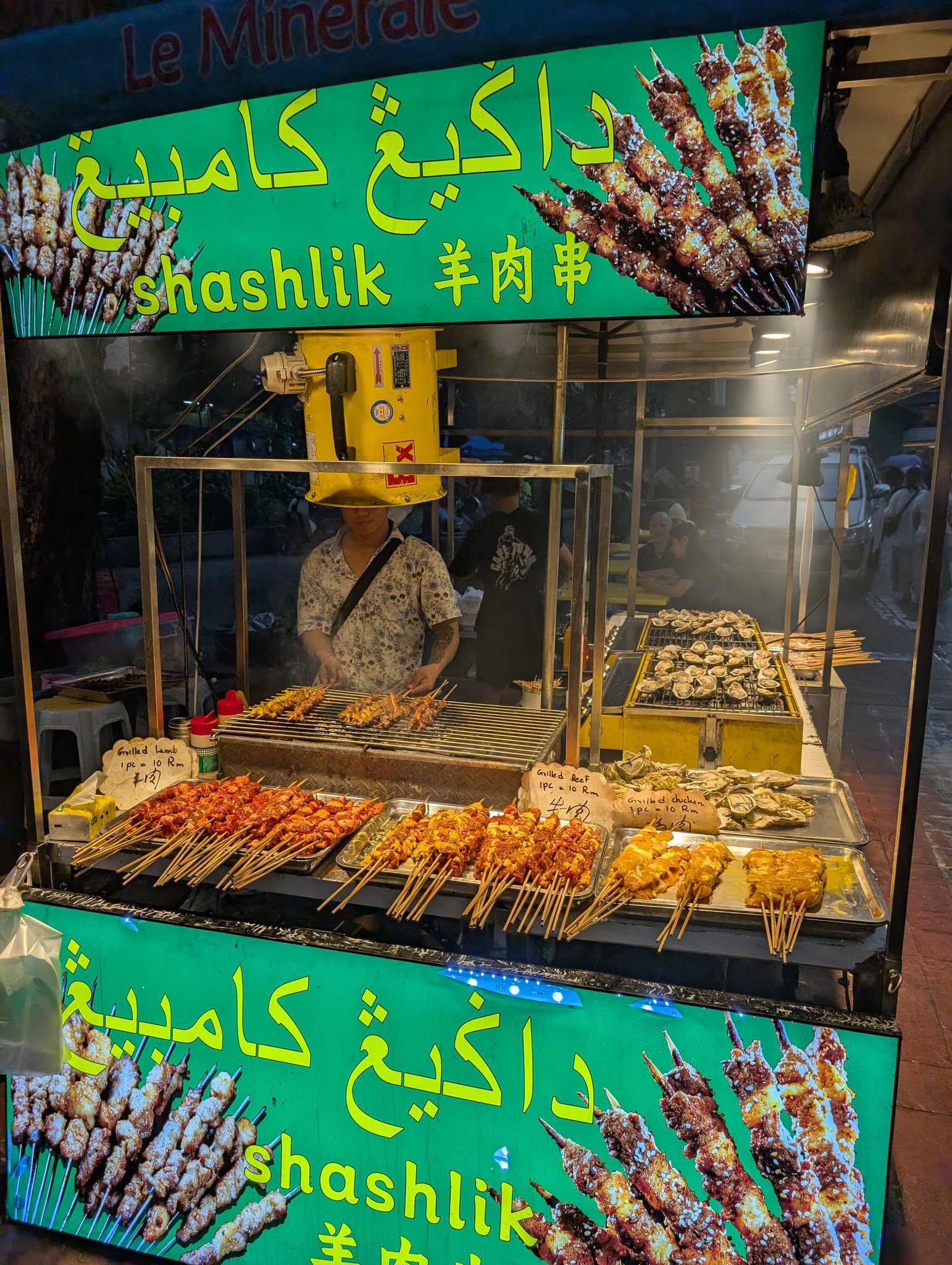 Hidé Suzuki on X: Lamb skewer at the Jalan Alor food street #KL  #KualaLumpur #Malaysia https://t.co/QTHiMbE7aT / X