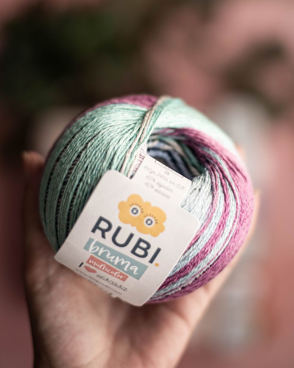 LanasRubi's tweet image. Rubí Bruma os enamoró y ahora llega su versión MULTICOLOR 💛 Nuestro #algodón mezclado con viscosa, con caída fluida ahora en tonos multicolor para que disfrutes creando como nunca.

lanasrubi.com/novedades-ovil…

#LanasRubi