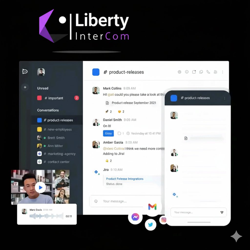 LibertyInterCo's tweet image. #CloudComm
#CloudCommunication
#UnifiedCommunications
#UCaaS
#CloudContactCenter
#DigitalTransformation #CommunicationAsAService
#CloudTech
#ContactCenter
#CustomerExperience
#CX
#CustomerService
#ContactCenterSolutions
#Omnichannel
#CloudContactCenter
 #CustomerEngagement