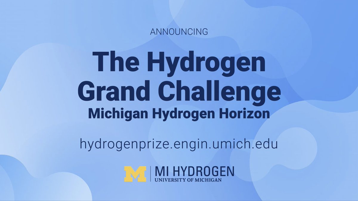 Happy National Hydrogen Day! 
Celebrate by registering for tomorrow's Hydrogen Grand Challenge preview event:
sessions.studentlife.umich.edu/track/event/20…