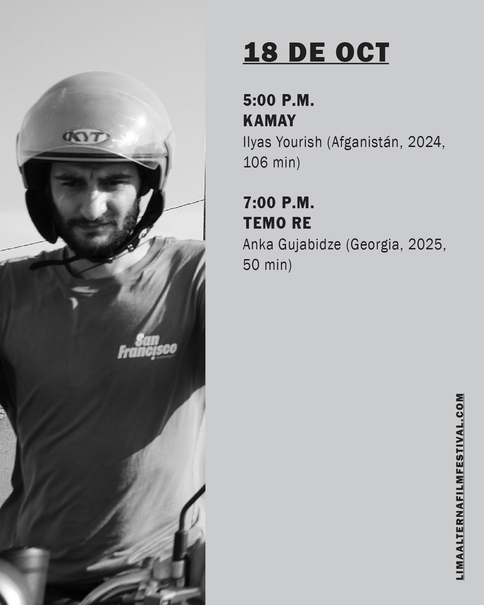 📅 HORARIOS ALIANZA FRANCESA DE MIRAFLORES ⏱

🎞 Compartimos los horarios de nuestras películas en la sede del Cine Lumiere de la Alianza Francesa de Miraflores.

🆓 Ingreso libre por orden de llegada.

#6LimaAlterna