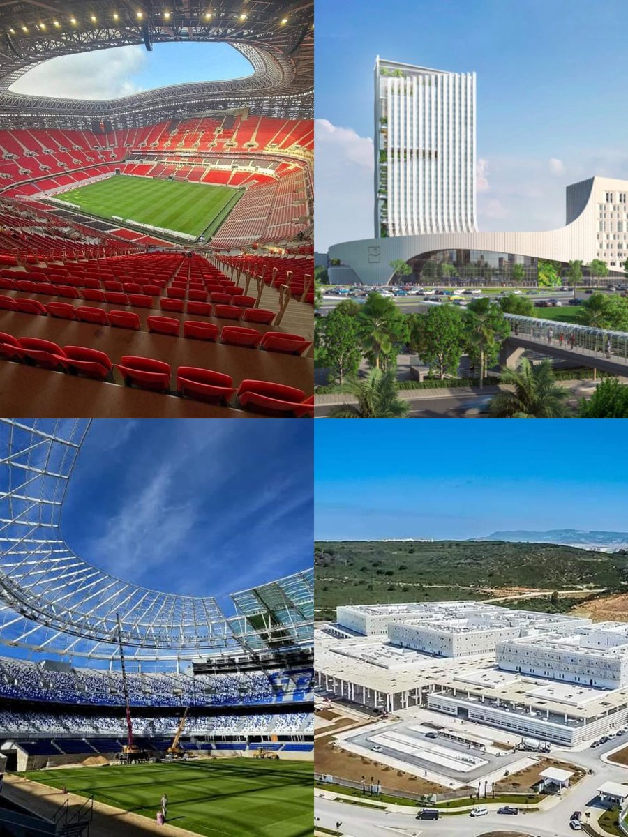 <a href="/Simo__Ben/">Simo Ben</a> أكبر دليل أن بناء ملعب مولاي عبد الله بالرباط يوازيه بناء مستشفى إبن سيناء
وملعب طنجة سبقه بناء المستشفى الجامعي لطنجة
الاستثمار في الصحة أو التعليم لا يمنع من الاستثمار في ميادين أخرى كالرياضة أو غيرها خصوصاً إذا كانت ذات مردودية عالية تغطي التكاليف وتجني منها الأرباح