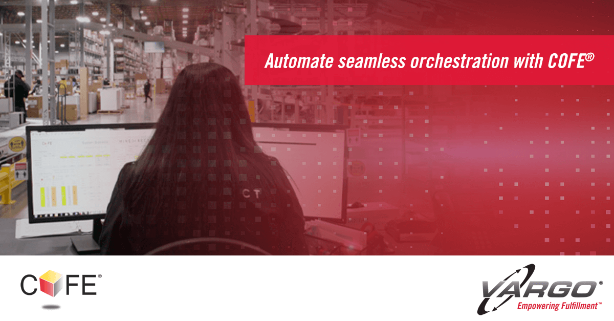 VARGOSolutions's tweet image. By automating seamless orchestration, #COFE® helps clients unlock performance gains, including:

· 75% faster order completion times
· 50% more building throughput
· 30% lower processing costs per unit
· 25% less required CapEx equipment

Find out more:
youtube.com/watch?v=xDNFHn…