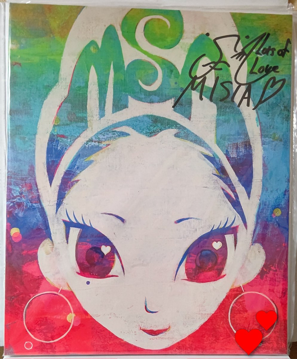 HAX8Kj199L86276's tweet image. 昨日🌃✨お迎えすることが出来た我が家のお宝です🥰
#MISIA
#MSA
#MCML 
#キャンバスアート