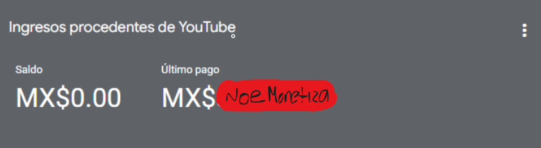 NoeMonetiza's tweet photo. Alguien sabe cuando se actualiza el saldo en el AdSense, es la primera vez que tengo mas de 2 canales conectados a la misma cuenta y me intriga un poco el ver como funciona. Saludos y éxito. https://t.co/UPKyc7jXuI