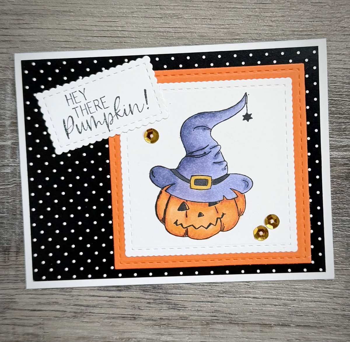 nitacy's tweet image. Hey There Pumpkin! 🎃 This card is so fun to make. He’s a fun image to color and I love his cute little face. Details are on my blog.

#creatingme #unitystampco #cards #halloweencards #cardmaking #cardmakingideas #cardmakersofinstagram #rubberstamping

creatingme.net/2025/10/08/hey…