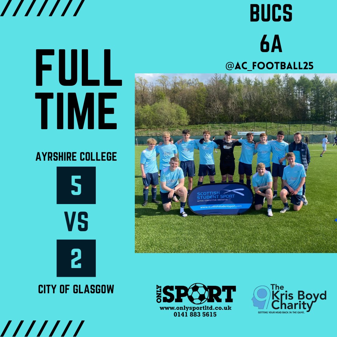 Ayrshire College Football tweet media