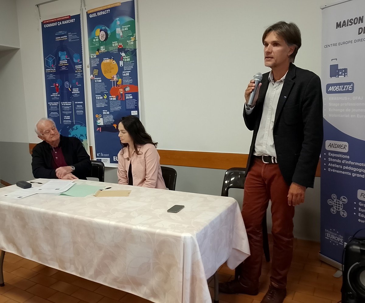 L‘eurodeputée <a href="/ChloeRidel/">Chloé Ridel</a> <a href="/Europarl_FR/">Parlement européen en France</a> fait salle comble dans la petite commune Les Plans dans le département <a href="/Gard/">Conseil départemental du Gard</a> vendredi soir. La commune s ouvre à notre Kiosque Europe. #information