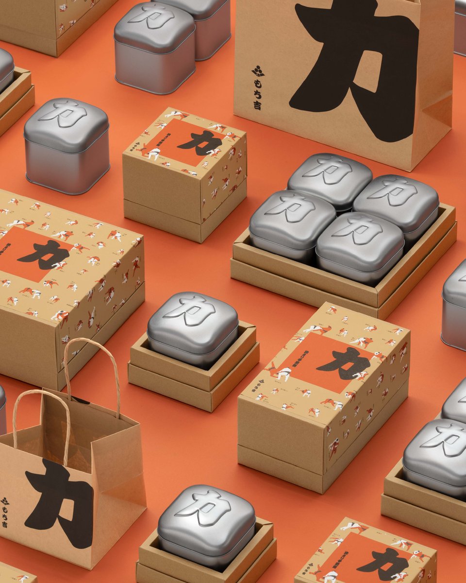 AD518_com's tweet image. Mochikichi Kimari-te Senbei (決まり手煎餅) — Limited Edition for the 100th Anniversary of the Japan Sumo Association.

Design: Hara Design Institute, Nippon Design Center.
#packages #JapanSumoAssociation #Creatives