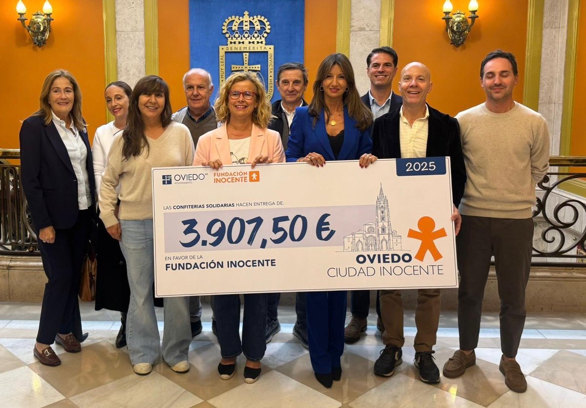 𝐎𝐯𝐢𝐞𝐝𝐨 𝐞𝐧𝐭𝐫𝐞𝐠𝐚 𝐚 𝐥𝐚 <a href="/fundinocente/">Fundación Inocente</a>  𝟑.𝟗𝟎𝟕,𝟓𝟎 𝐞𝐮𝐫𝐨𝐬 𝐫𝐞𝐜𝐚𝐮𝐝𝐚𝐝𝐨𝐬 𝐞𝐧 𝐥𝐚 𝐜𝐚𝐦𝐩𝐚ñ𝐚 𝐝𝐞𝐥 “𝐃𝐮𝐥𝐜𝐞 𝐒𝐨𝐥𝐢𝐝𝐚𝐫𝐢𝐨”

ℹ️ Más información en tinyurl.com/yc8hjx3m
<a href="/glez_let/">leticia gonzalez</a>