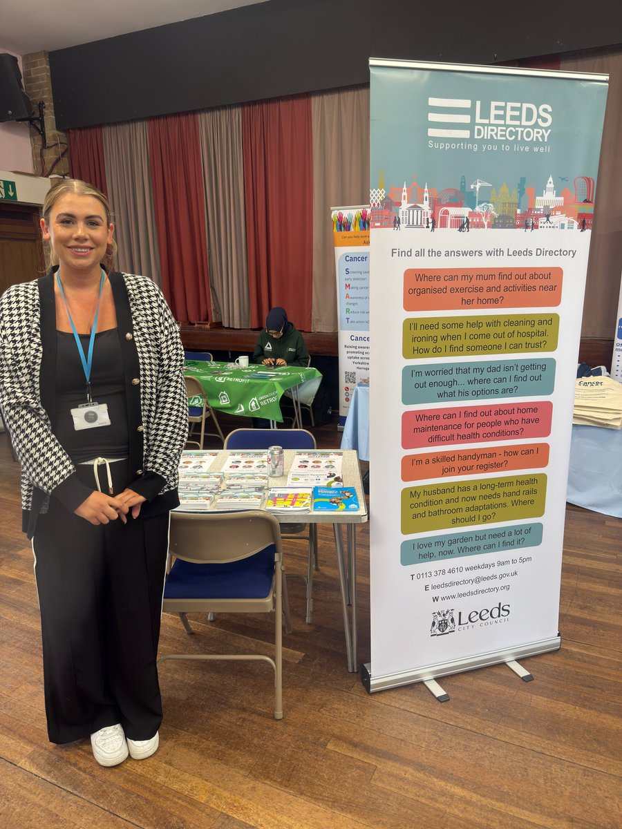 Had a great time at the MHA South Leeds Winter Wellbeing event ❄️
Lovely to chat with members and share how Leeds Directory can support independent living 💬💙
Are you planning a local event? We’d love to host an info stall to share helpful resources. So please get in touch! 💬