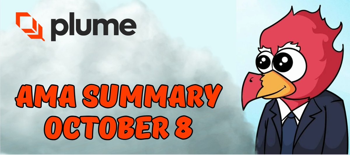 Jo_InWeb3's tweet image. ⚡️AMA Summary from @plumenetwork – October 8, 2025

1.  Acquisition of Dinero:
    • Plume has announced the acquisition of Dinero, a liquid staking protocol.
    • This acquisition will allow for the integration of Dinero&apos;s products into the Plume ecosystem, expanding staking…