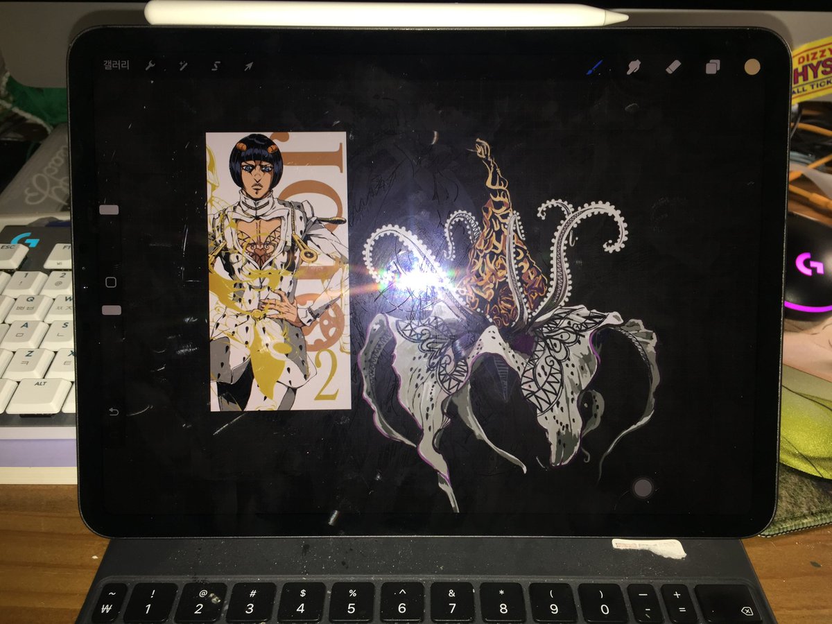 내가 연휴동안 이룬 일: 죠죠5,6부 보기..그리고 죠죠로 과제하기,,👩🏿‍🎤👨🏻‍🎤