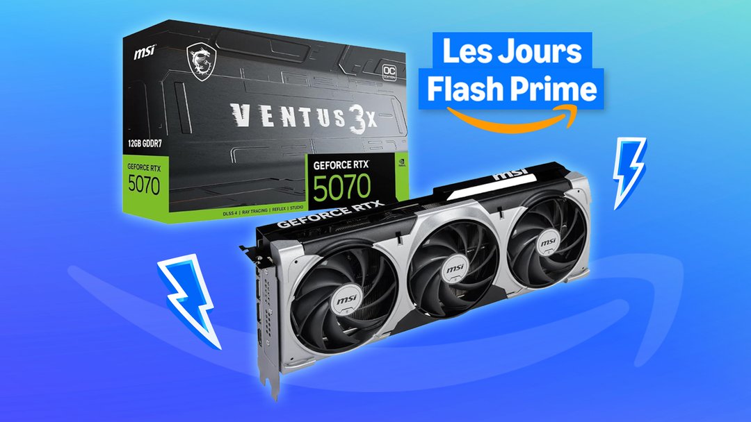 ClubicBonsPlans's tweet image. RTX 5070 en promo chez @amazon pour le Prime Day ! 🚀 Performances au top pour jeu et création, refroidissement silencieux. Ne ratez pas cette affaire ! #PrimeDay #bons plans 👉 clubic.com/bons-plans-582…