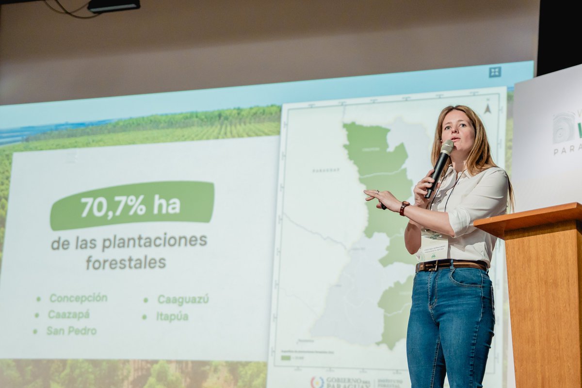 El sector forestal paraguayo vive su mayor expansión en la historia 🌳🇵🇾

Escuchá las palabras de la Ing. <a href="/cgoralewskih/">Cristina Goralewski</a>  sobre cómo este crecimiento puede convertir al sector en un motor del desarrollo sostenible.
🎥youtu.be/hO9dWkWpYXI
Descargá aquí 🔗 bit.ly/3VVsqO5