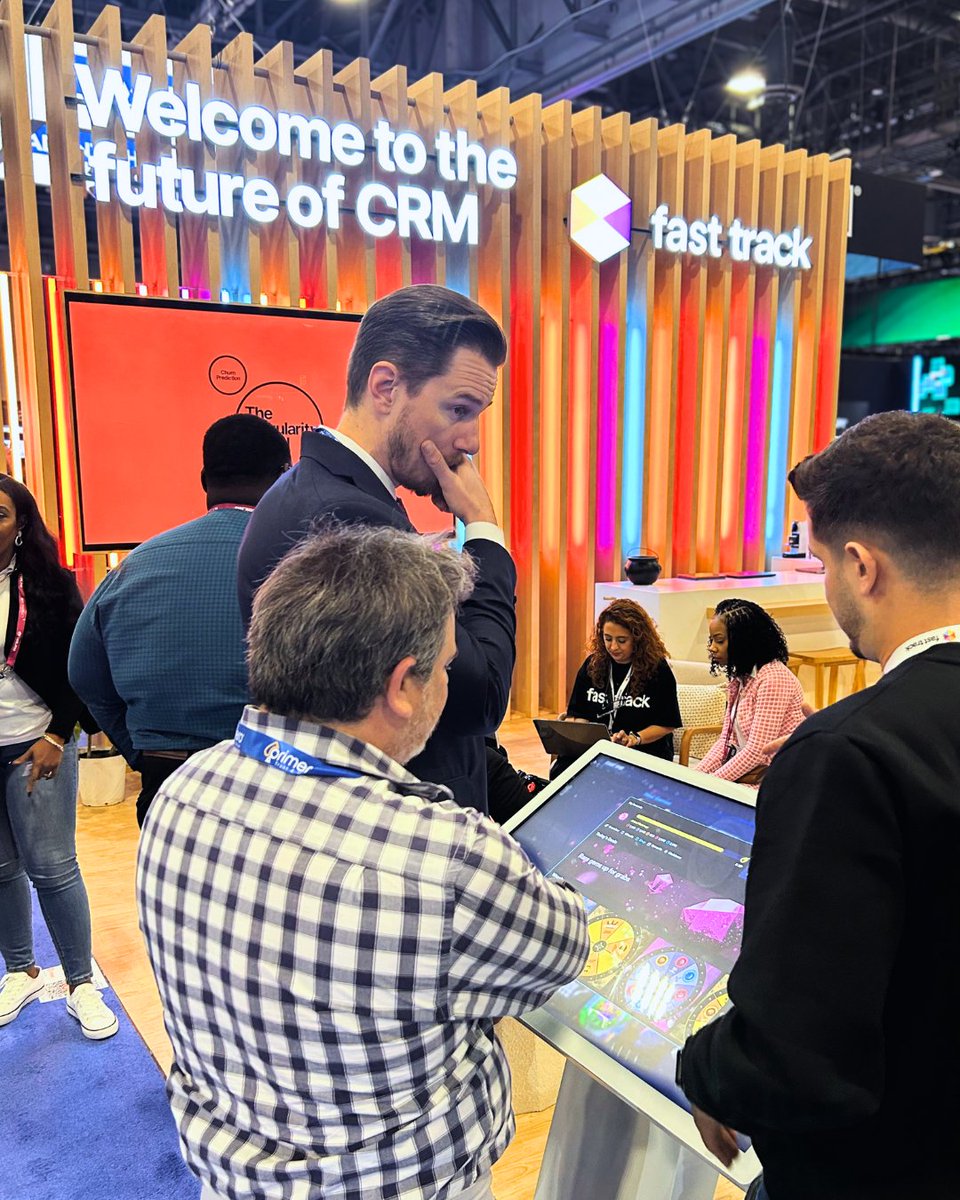 FastTrackCRM's tweet image. Vegas, we’ve landed 🎲
Find us at Stand 3225 and meet iGaming’s first natural language platform for CRM, where the only limit is your imagination.

Fast Track AI is live at G2E, ready to show how natural language is transforming CRM in iGaming.

Come say hi and see it in action!