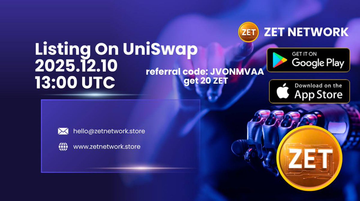 Airdrop Inspector (@airdropinspect) on Twitter photo Guaranteed New airdrop: Z NETWORK (USDT)
Total Reward: 500 USDT
Rate: ⭐️⭐️⭐️⭐️
Winners: 200 Random & Top 10
Distribution: within a week after airdrop ends
(This airdrop distribution is guaranteed by Airdrop Inspector)
Bot Airdrop Link: t.me/Zet_Airdrop_bot
🔹Complete the Guaranteed New airdrop: Z NETWORK (USDT)
Total Reward: 500 USDT
Rate: ⭐️⭐️⭐️⭐️
Winners: 200 Random & Top 10
Distribution: within a week after airdrop ends
(This airdrop distribution is guaranteed by Airdrop Inspector)
Bot Airdrop Link: t.me/Zet_Airdrop_bot
🔹Complete the