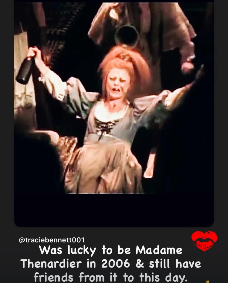 Happy 40th anniversary <a href="/lesmisofficial/">Les Misérables</a> 
Hope you have wonderful celebrations tonight. I was very lucky to be part of it for 18mths 20yrs ago &amp; still friends with a lot of the cast to this day. A great score which I never got tired of hearing over the tannoy. Thanks <a href="/CamMackLtd/">CameronMackintoshLtd</a>