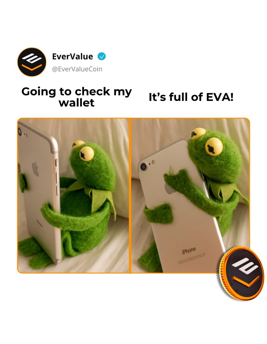 When we check our portfolio and see it filled with EVA, our hearts just feel warmer. 🧡