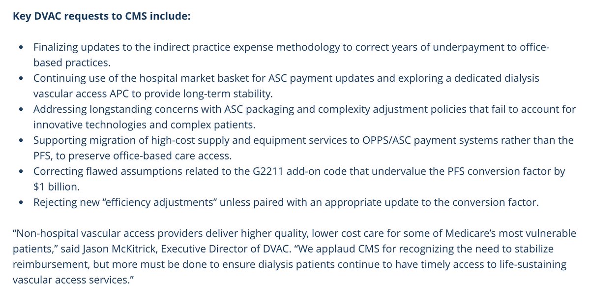 Dialysis Vascular Access Coalition tweet media