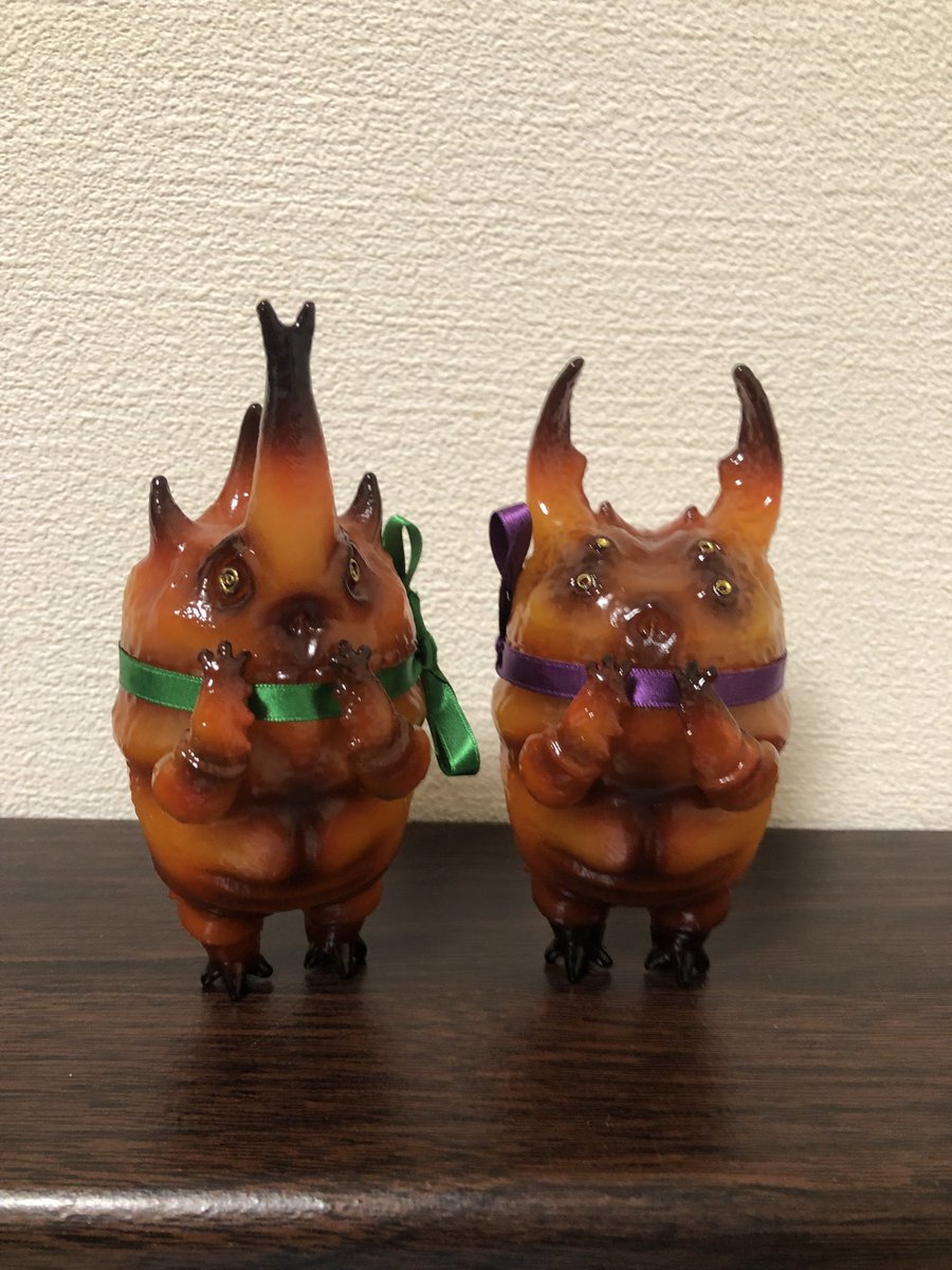 もうこやま　ソフビセットカスタムパーツ ソフビ/もうこやま moucoyama/カブト虫&クワガタセット/クリアー