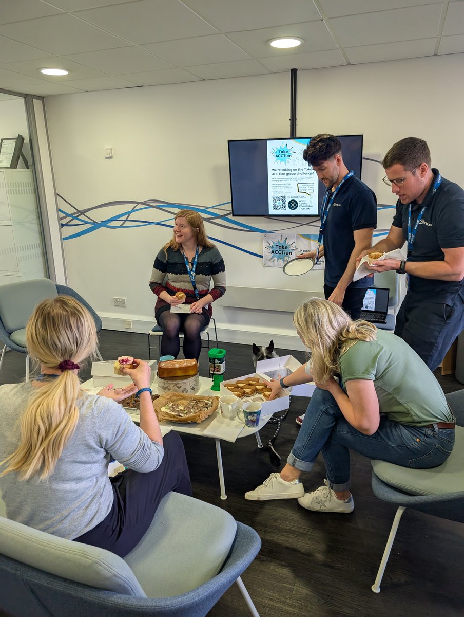 ITSUSConsulting's tweet image. This morning we got the team together for a coffee morning in support of the @AcctUk's #TakeACCTion campaign, raising funds &amp;amp; mental health awareness.

Huge thanks to everyone who joined, donated &amp;amp; baked amazing cakes! A fantastic opportunity to reconnect &amp;amp; support a great cause.