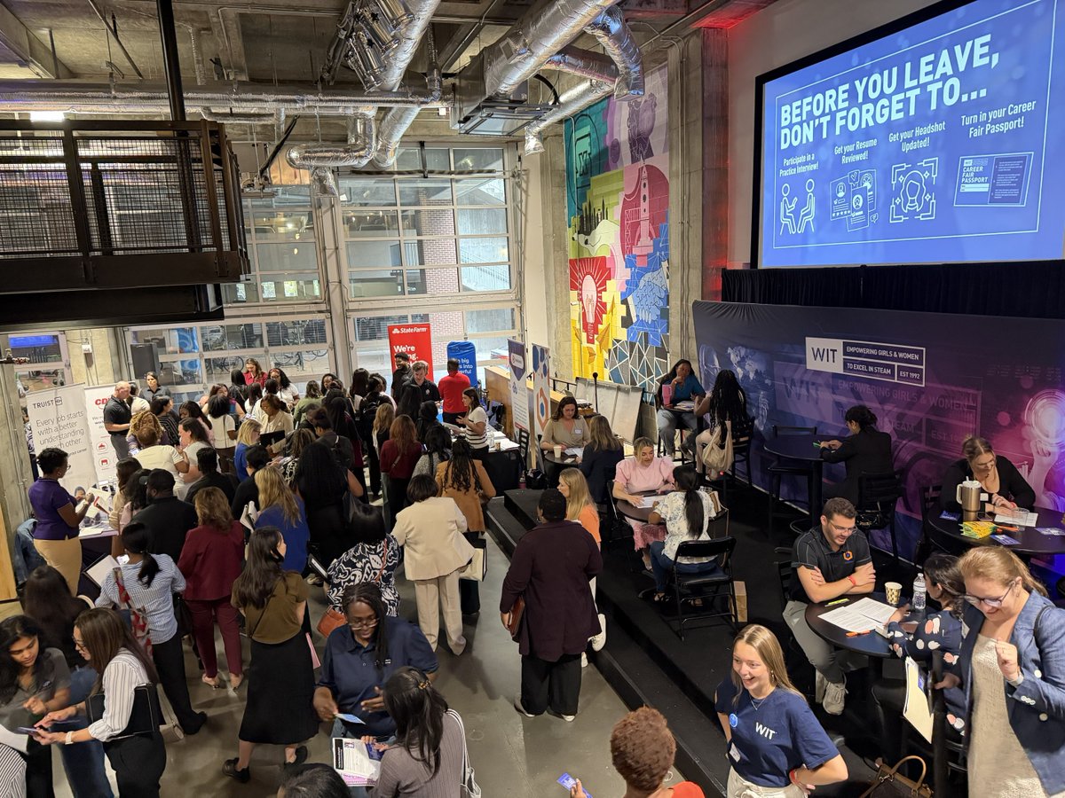 TechSqATL's tweet image. On September 25th, Women in Technology (WIT), a nonprofit organization that is “supporting the women who are shaping the future”, hosted the 2025 WIT Career Fair at the TSQ ATL Clubhouse.
💡Over 220 attendees engaged in dynamic conversations with tech-driven companies and…