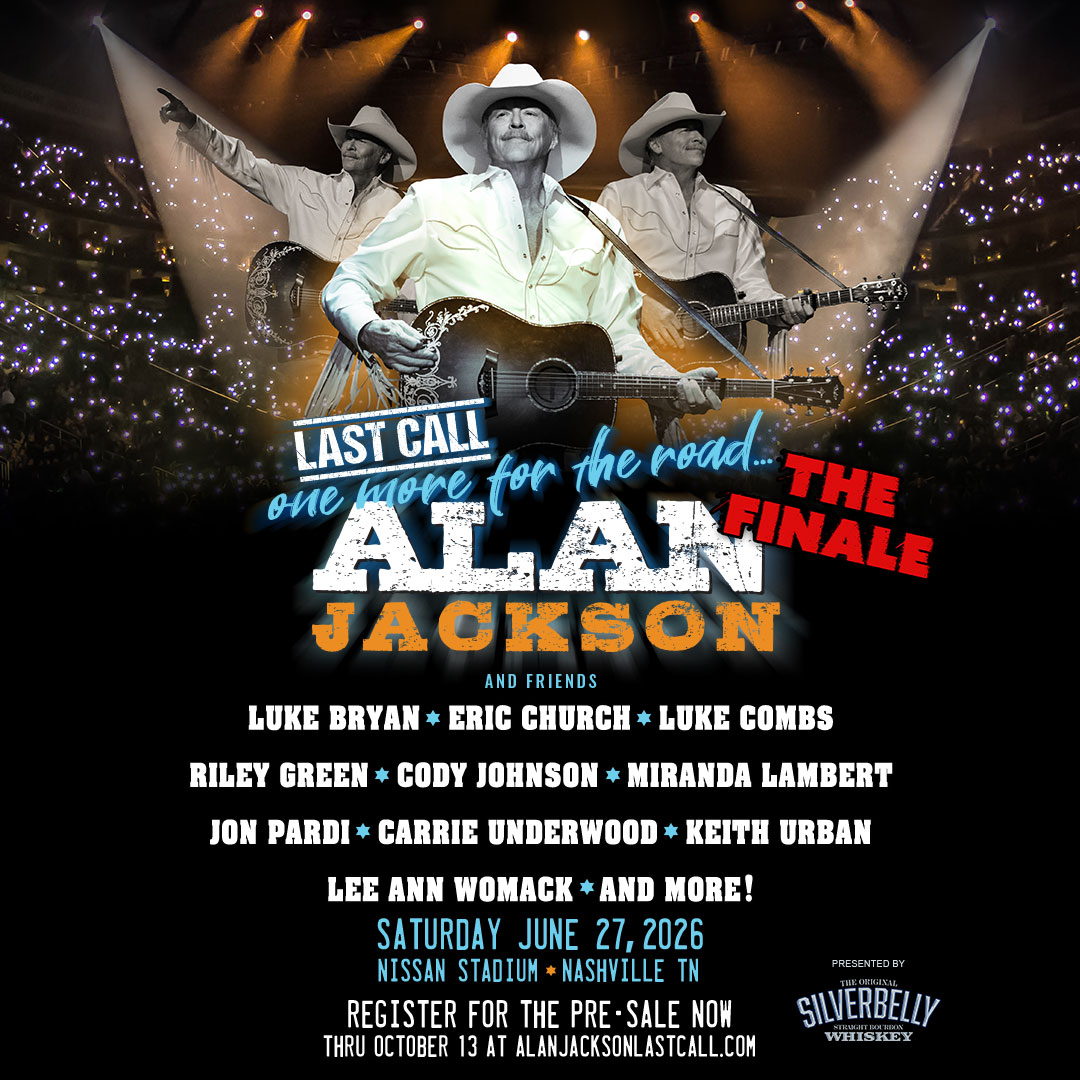 #REMEMBERWHEN Alan Jackson lit NEPA up back in 2017?!

He’s performing a FINALE show on June 27 in Nashville and we’re giving you a chance to win 2 of the best seats in the house! Congratulations on an amazing career, Alan Jackson! 

👉 Sign Up to Win: woobox.com/xizeiq