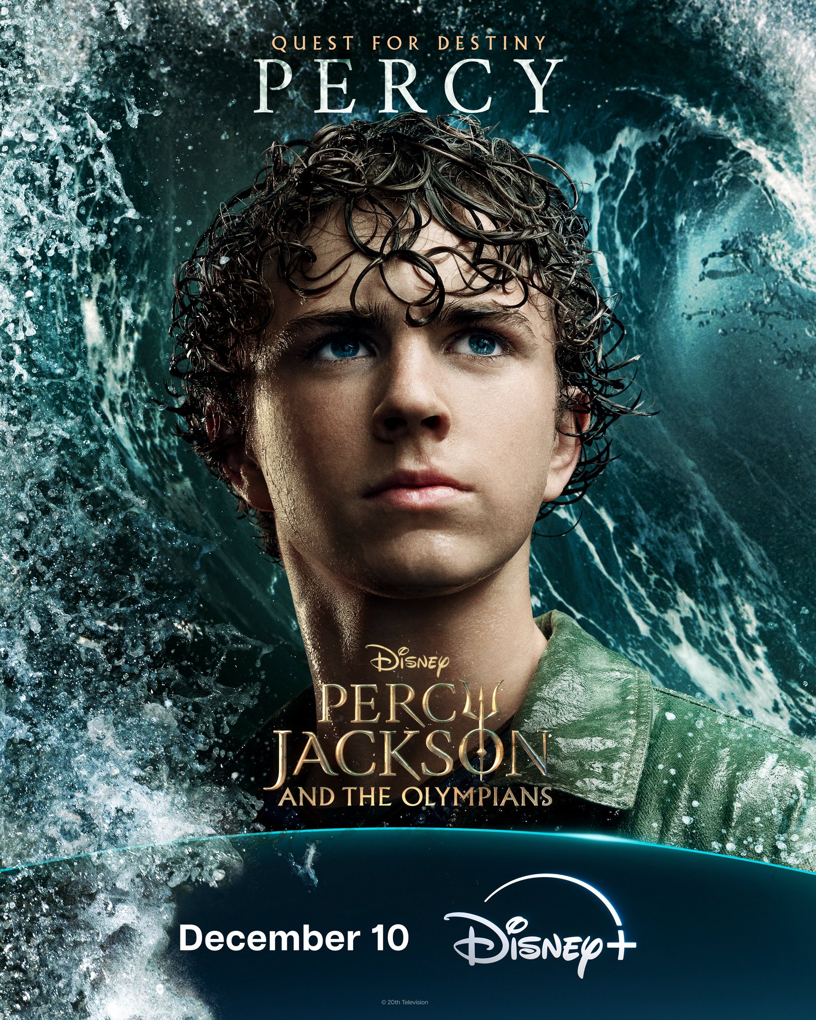 Percy Jackson & the Olympians S2 karakterposters op Disney Plus België