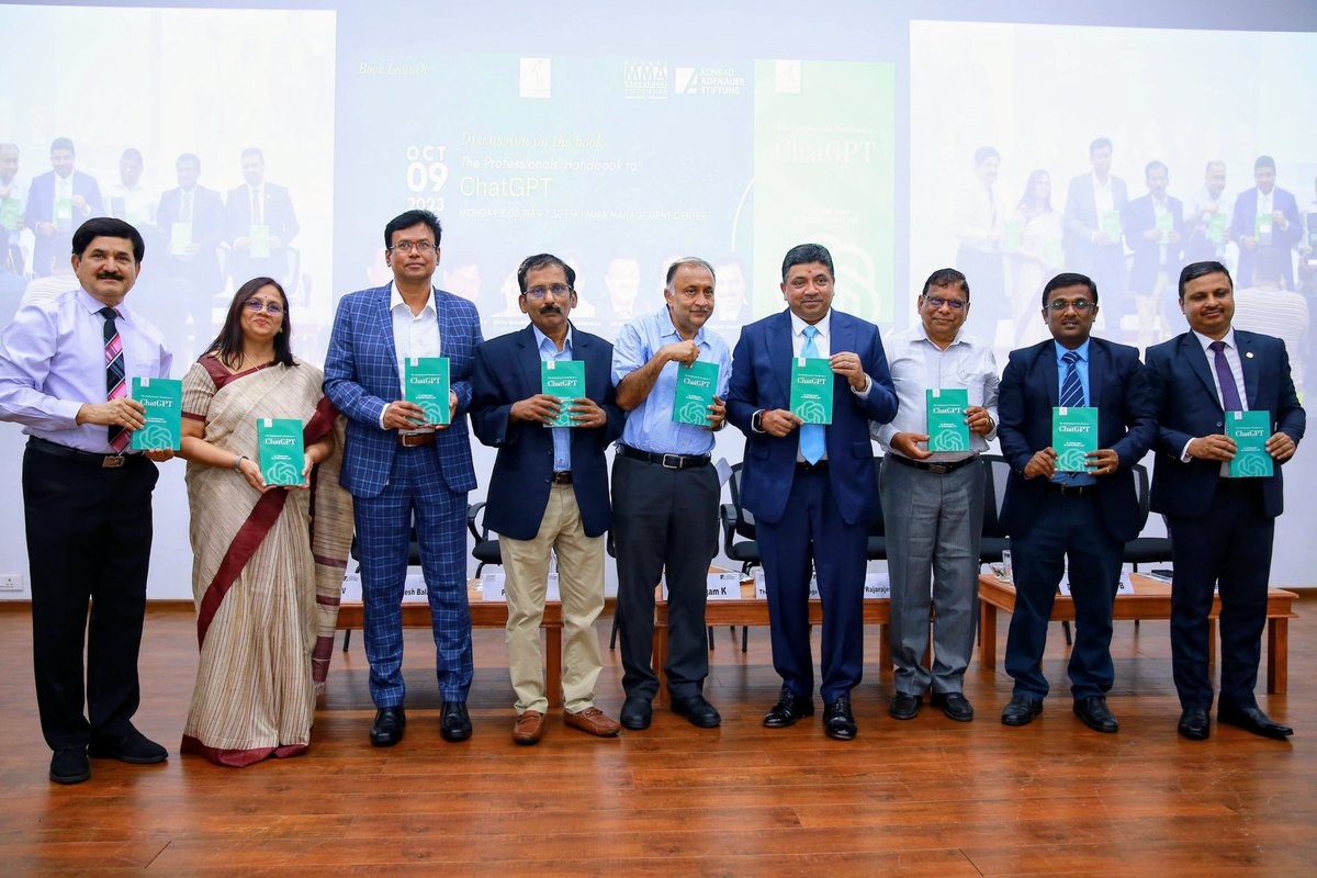 dungarchand's tweet image. Celebrating 2 years of The Professionals Handbook to ChatGPT! 

From an idea to a movement — empowering professionals to work smarter with AI. 💡

Grateful to everyone who’s been part of this journey. 🙏
#ChatGPT #AIforProfessionals #TheProfessionalsHandbook #2YearsOfImpact