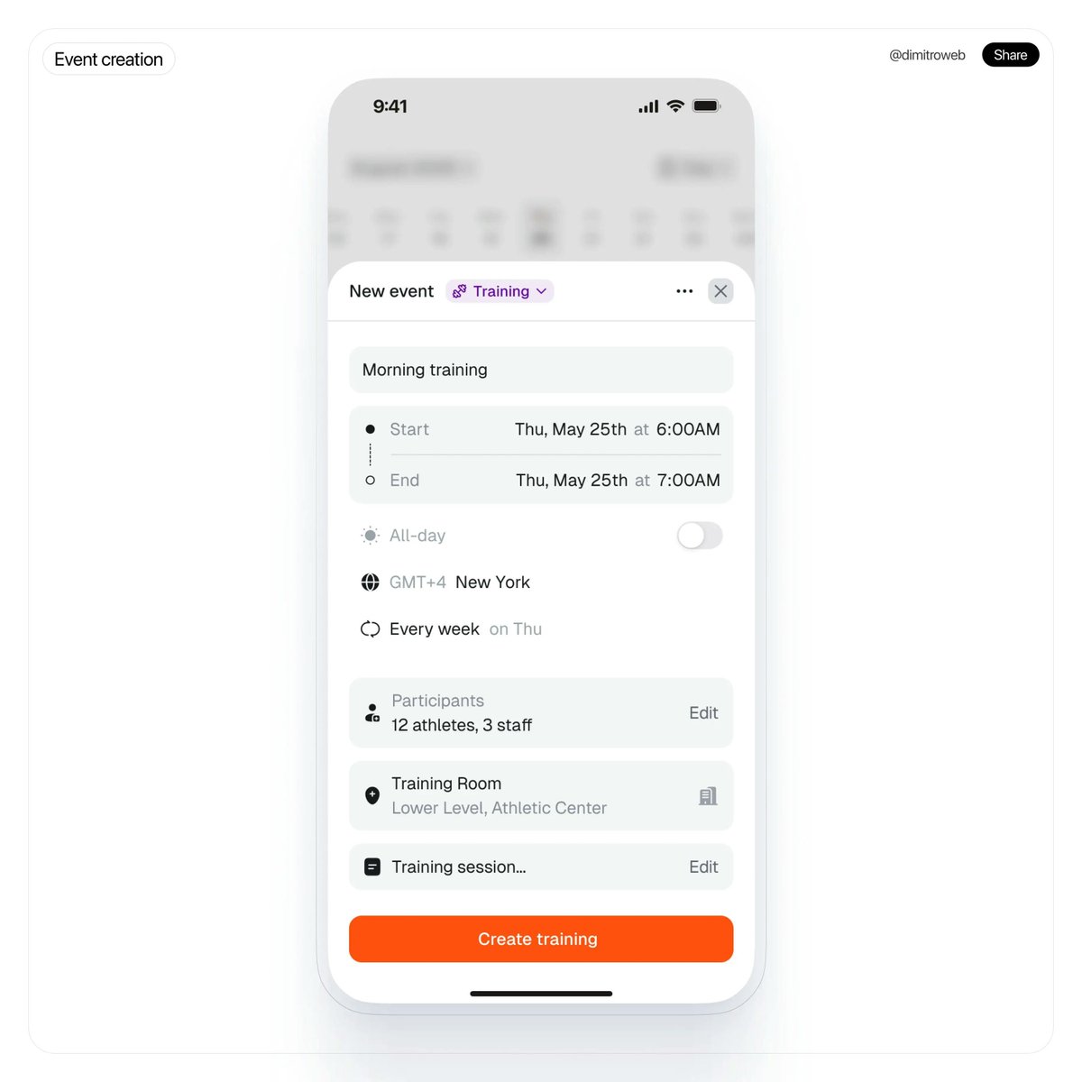 Training schedule creator by <a href="/dimitroweb/">Dimitar</a>
