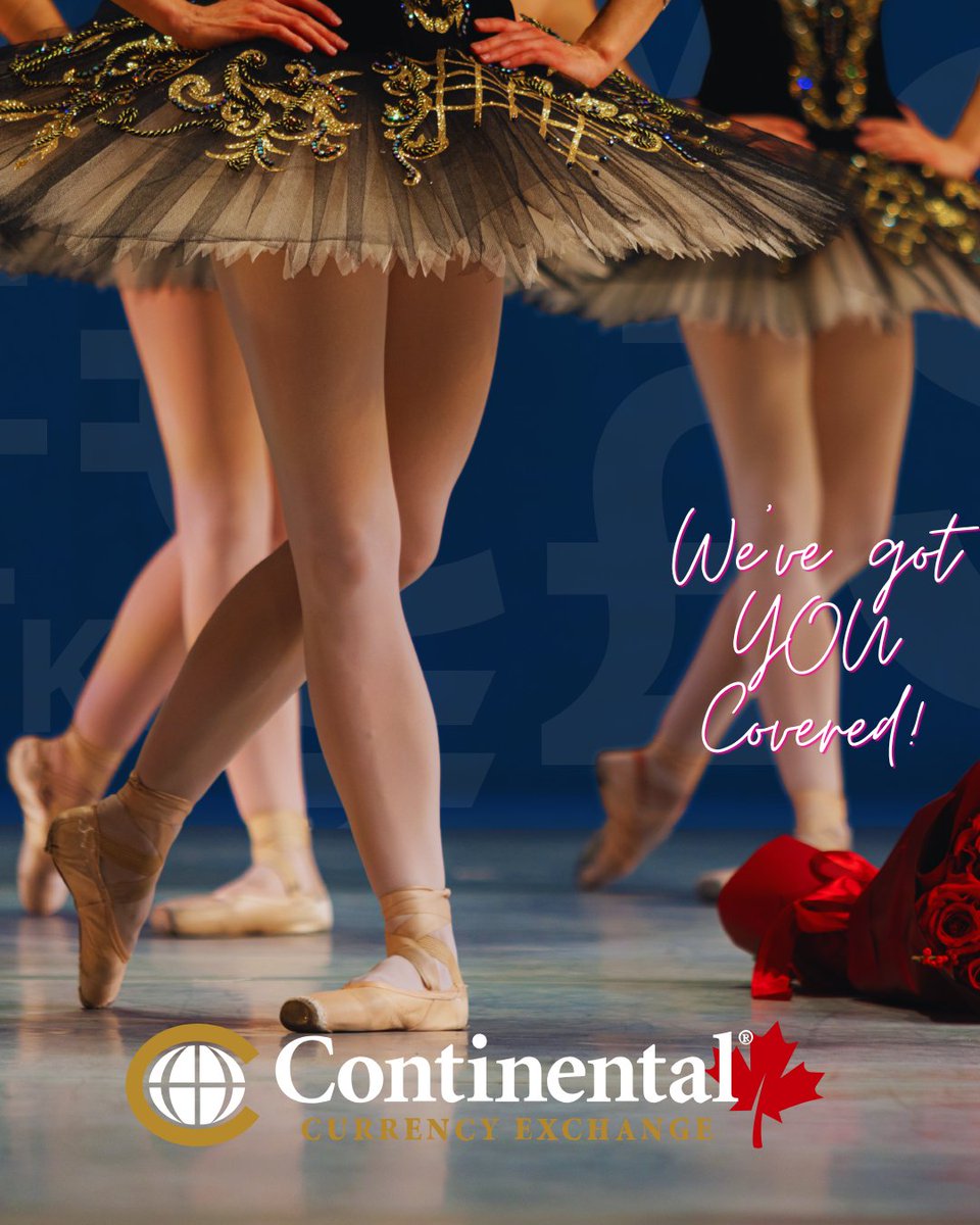 Dance teams, get ready to shine!
Travelling for a competition? We’ve got you covered.
Contact Continental Currency Exchange to set up exclusive group discounts for your team travel.
More rhythm. More money in your pocket.
That’s something to dance about!
#continentalcurrency