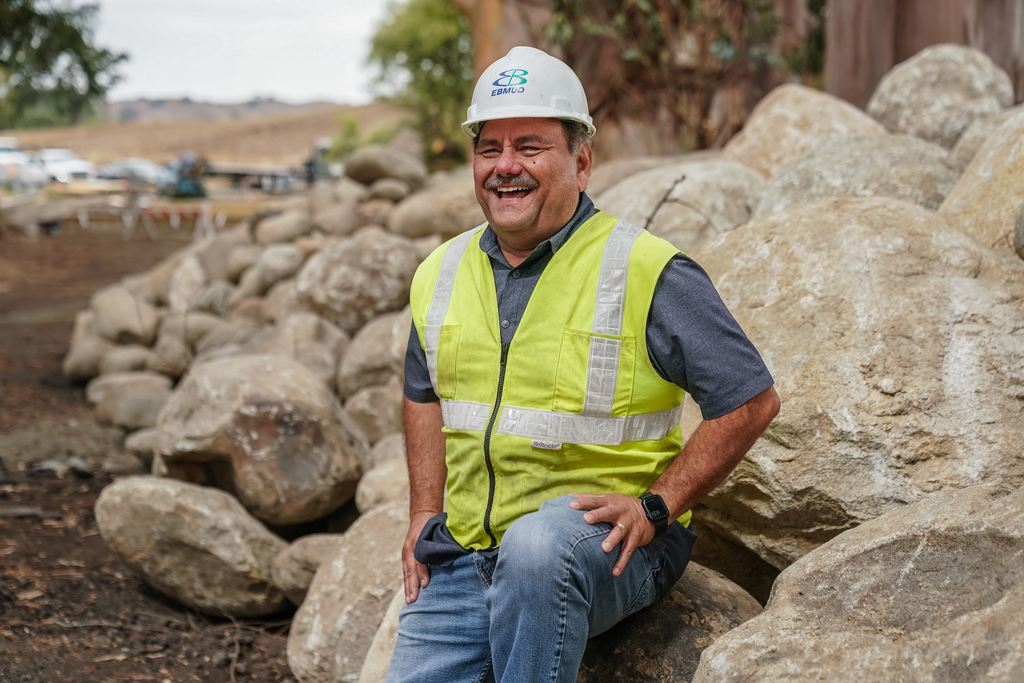 EBMUD is enhancing Pinole Creek to give threatened steelhead and rainbown trout full run of the creek and improve water flow for other fish and wildlife that migrate along the riparian corridor, including the California red-legged frog and western pond turtle.