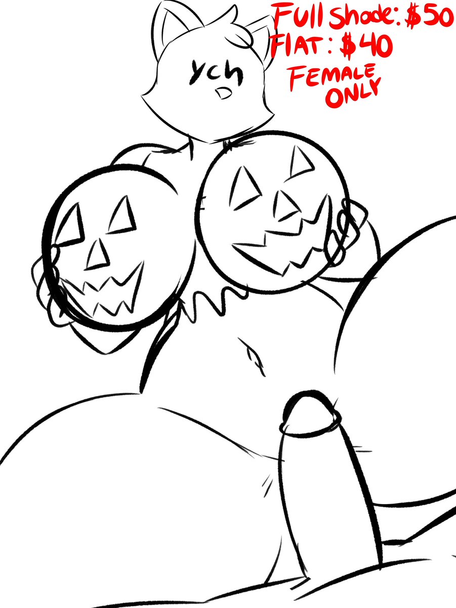 Spoooky Halloween sale is available now!~🎃🧡

25% off c/mmissions (3 slots🧛) or If you get a regular priced comm you’ll get a free shaded piece (2 slots 👻) 10% off YCH (5 slots☠️) (applies to previous YCH too) 

Sale last until November 1st