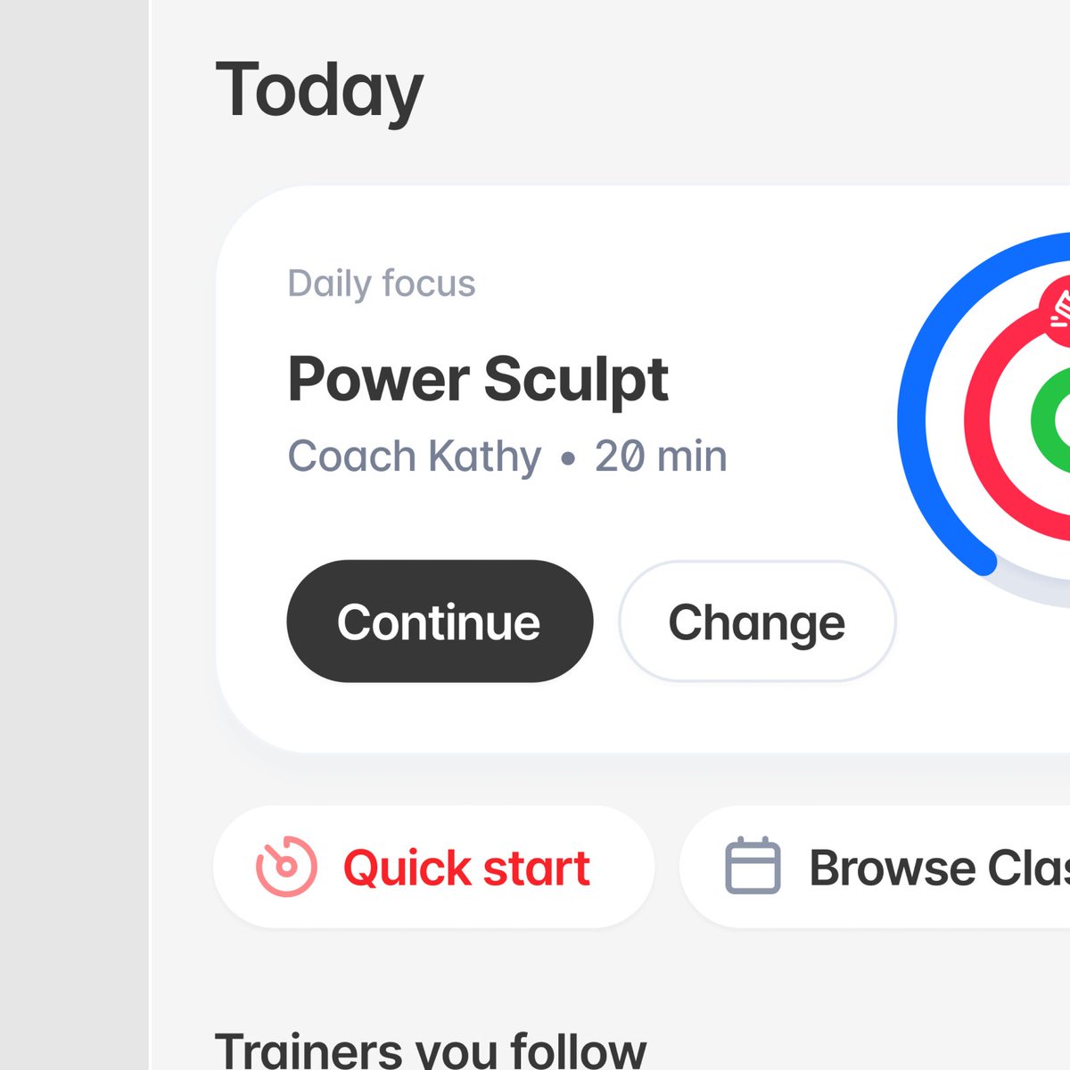 mnowakdesign's tweet image. Some details from the fitness app I designed ✨ Sharing full soon