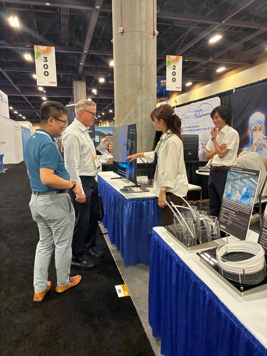 Day 2 of #SEMICONWest 2025 and momentum is building.

Our self-supporting Flat &amp; High-Flex Cable is driving discussions on how to achieve cleaner,  efficient motion systems.

Visit Booth 356 or learn more here: junkosha.com/en/news/290

#Semiconductormanufacturing