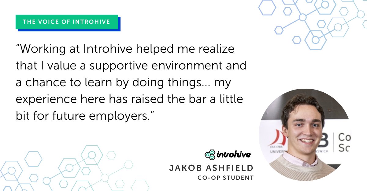 Introhive's tweet image. Some experiences stick with you. ✨
Sometimes a co-op does more than build experience – it shifts what you value in future roles.

#Introhive #CoopExperience #CareerGrowth #FutureReady