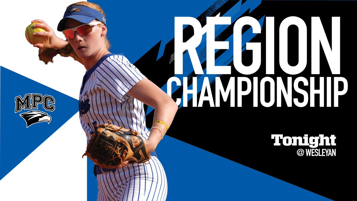 MPCAthletics's tweet photo. The #MPCSoftball team is suiting up for the Region Championship against Wesleyan tonight at 6:30 p.m. Let's go Lady Eagles!
#MPCWAY | #CommitmentToExcellence https://t.co/TxLfMKJ9v5